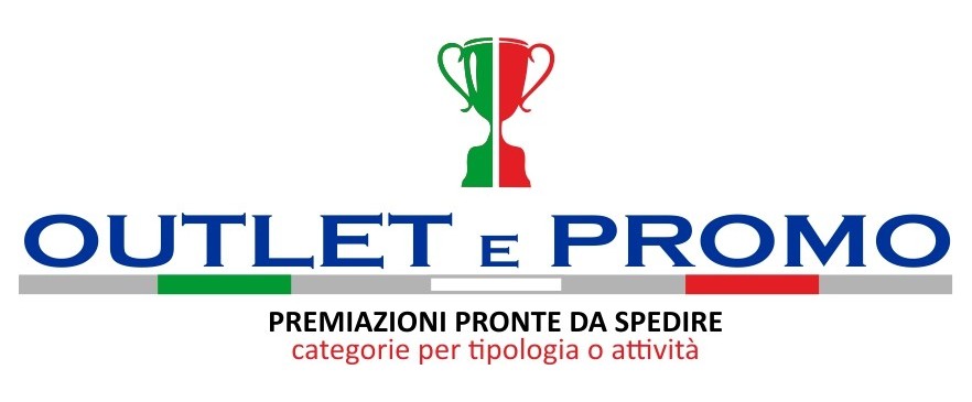 Outlet e promo, premiazioni pronte da spedire, categorie per tipologia o attività