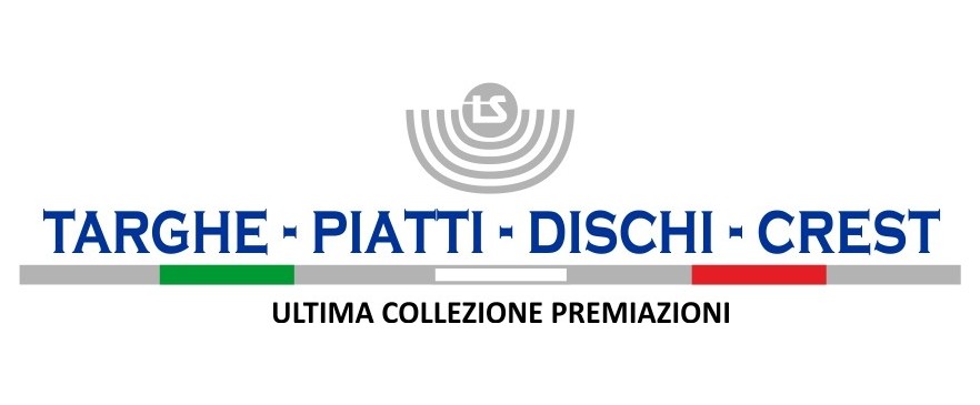 Targhe, piatti, dischi e crest, ultima collezione premiazioni